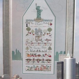 New York New Jersey Sampler from Jeannette Douglas Designs