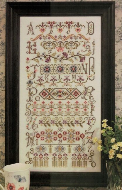 RMS1037 Bucklebury Sampler cross stitch pattern