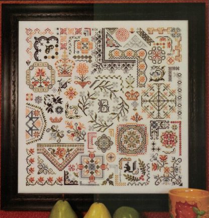 RMS1217 Corners & Curves cross stitch pattern