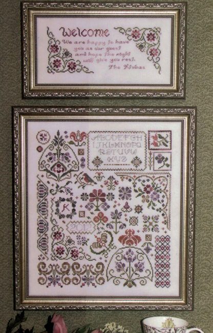 RMSS103 Flowers of Rosehall cross stitch pattern