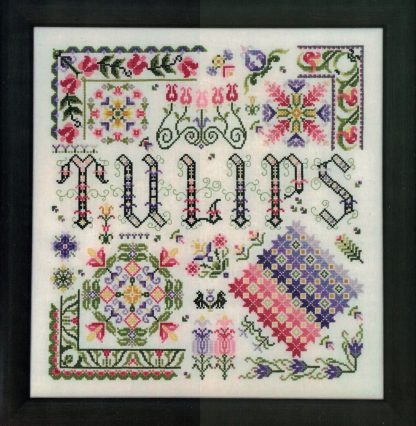 RMS1066 Hidden Tulips cross sittch pattern