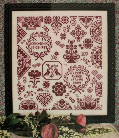 RMS1121 My Token of Love cross stitch pattern