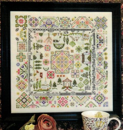 RMS1041 Quaker Village cross stitch pattern