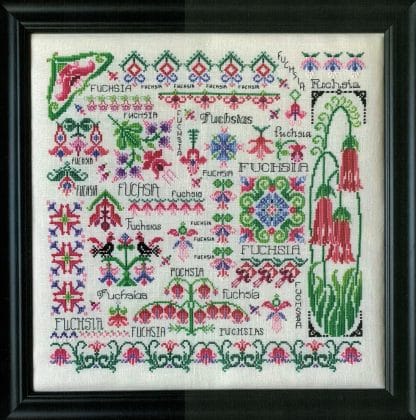 RMS1182 Dreaming of Fuchsia cross stitch from Rosewood Manor