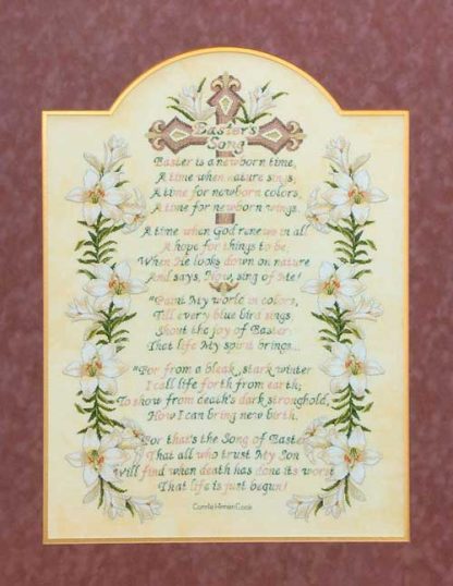 GP108 Easter's Song cross stitch pattern by Glendon Place