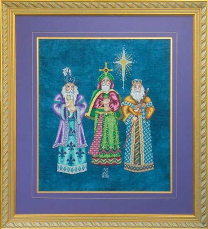 GP114 We Three Kings cross stitch pattern by Glendon Place