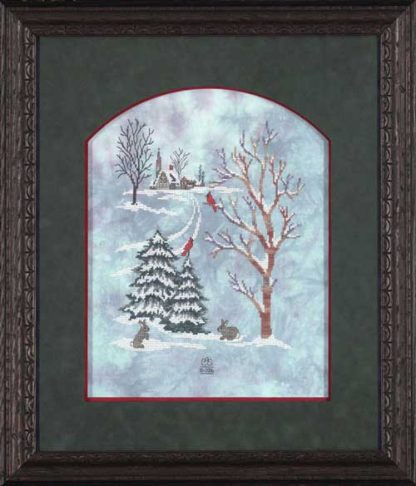 GP117 New Snow cross stitch pattern by Glendon Place