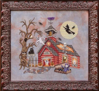 GP167 Ghool School cross stitch pattern by Glendon Place