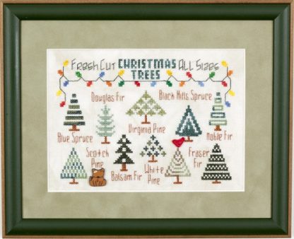 GP225 The Christmas Tree Lot cross stitch pattern by Glendon Place