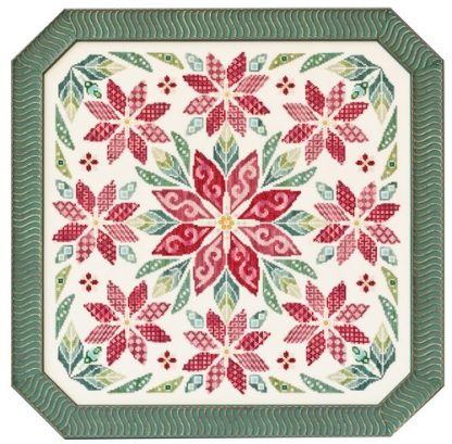 GP237 Flowers of the Holy Night cross stitch pattern by Glendon Place