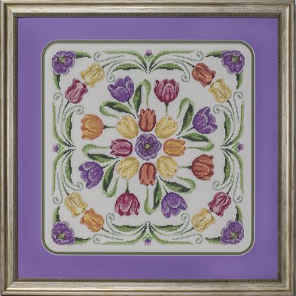 GP295 Tulipa cross stitch pattern by Glendon Place