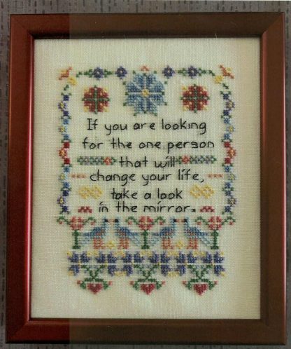 RMSM078 One Person Cross stitch pattern from Rosewood Manor