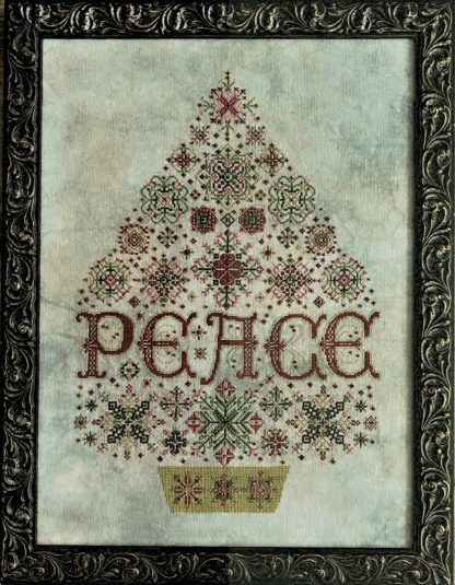 RMX1128 Peace Tree & Believe Cross stitch pattern from Rosewood Manor