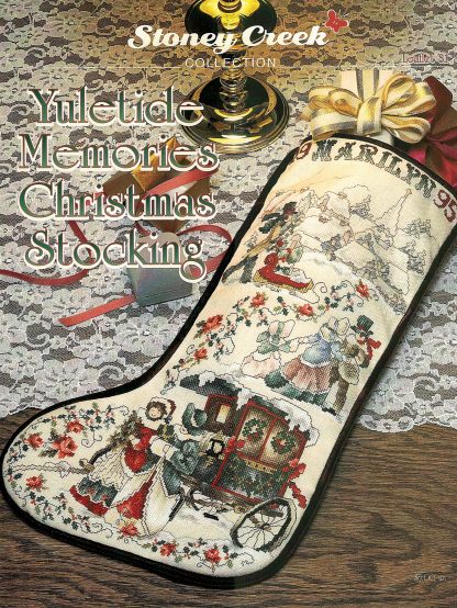 SCL081 Yuletide Memories Christmas Stocking cross stitch pattern by Stoney Creek