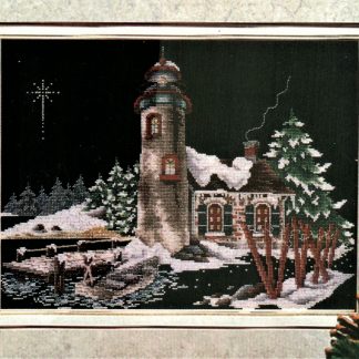 SCL124 Lighthouse of Christmas II cross stitch pattern from Stoney Creek