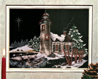 SCL124 Lighthouse of Christmas II cross stitch pattern from Stoney Creek