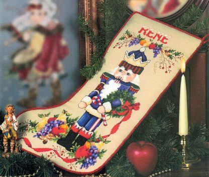 SCL137 Nutcracker Stocking cross stitch pattern by Stoney Creek