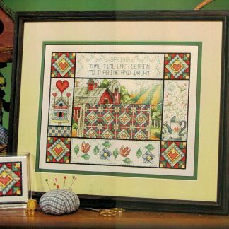 SCL151 Spring Quilt cross stitch pattern by Stoney Creek