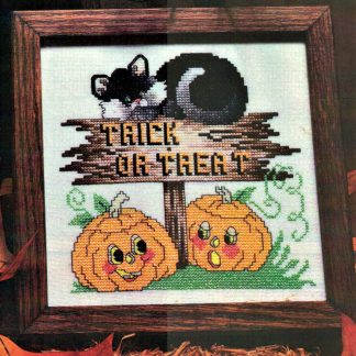 SCL177 Sign of Halloween Cross stitch pattern from Stoney Creek