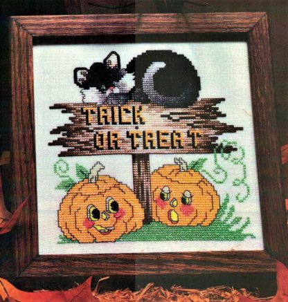 SCL177 Sign of Halloween Cross stitch pattern from Stoney Creek