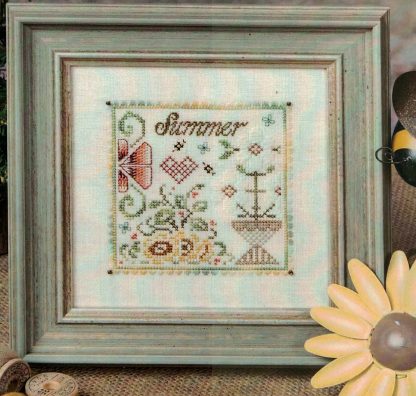 JDD175 The Summer Flower cross stitch pattern by Jeannette Douglas