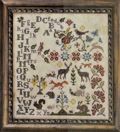 JDD213 Vintage Animals cross stitch pattern by Jeannette Douglas