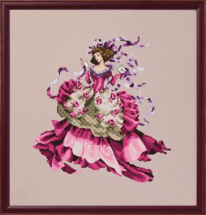 MD194 Pretty in Pink cross stitch pattern from Mirabilia Designs