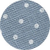 Blue with White Dots Belfast linen