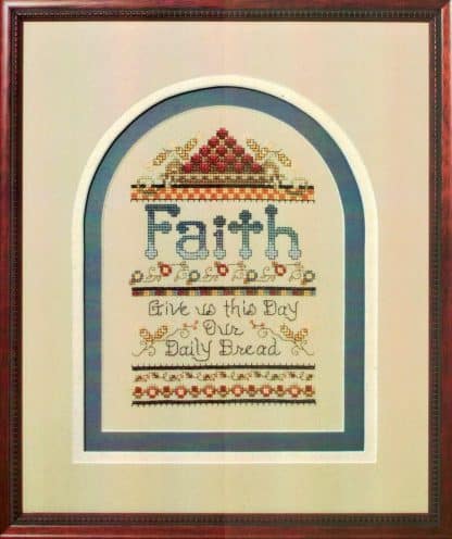 SCL235 Faith cross stitch pattern from Stoney Creek