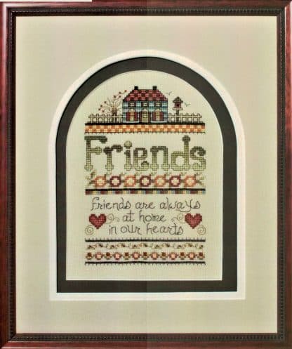 SCL237 Friends cross stitch pattern by Stoney Creek