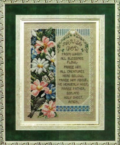 SCL254 Doxology Cross Stitch Pattern from Stoney Creek