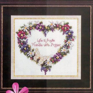 SCL279 Life is Fragile cross stitch pattern from Stoney Creek