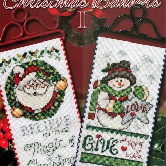 SCL290 Christmas Banners I cross stitch pattern from Stoney Creek