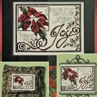SCL295 Words of Christmas cross stitch pattern from Stoney Creek