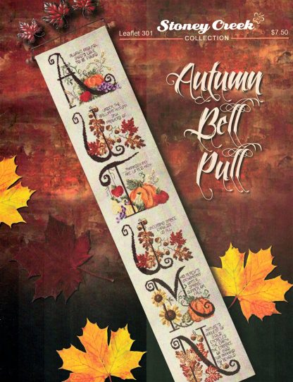 SCL301 Autumn Bell Pull cross stitch pattern by Stoney Creek