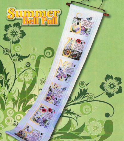 SCL322 Summer Bell Pull cross stitch pattern by Stoney Creek