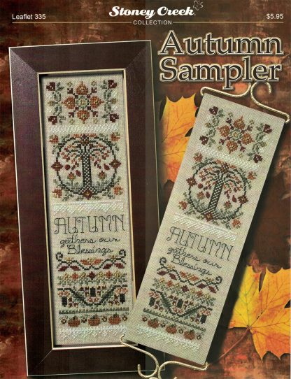 SCL335 Autumn Sampler cross stitch pattern by Stoney Creek