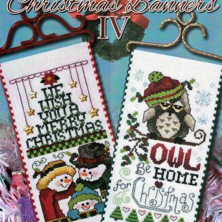 SCL337 Christmas Banners IV cross stitch pattern from Stoney Creek