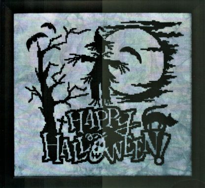 SCL371 Scarecrow Halloween cross stitch pattern from Stoney Creek