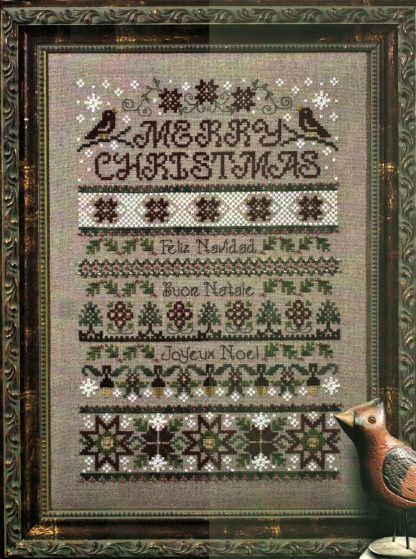 SCL397 Christmas Around the World cross stitch pattern from Stoney Creek