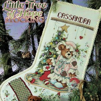 SCL436 Little Tree of Hope Stocking cross stitch pattern from Stoney Creek