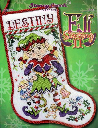 SCL463 Elf Stocking II cross stitch pattern from Stoney Creek