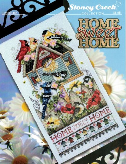 SCL485 Home Sweet Home cross stitch pattern from Stoney Creek