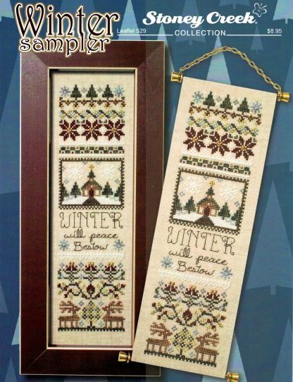 SCL529 Winter Sampler cross stitch pattern from Stoney Creek