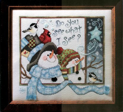 SCL568 Do You See? cross stitch pattern from Stoney Creek