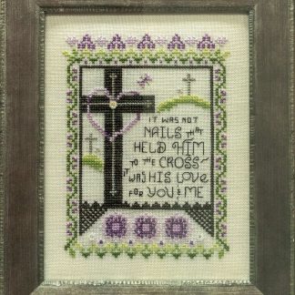 SCL595 It Was Not Nails cross stitch pattern from Stoney Creek