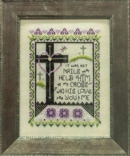 SCL595 It Was Not Nails cross stitch pattern from Stoney Creek