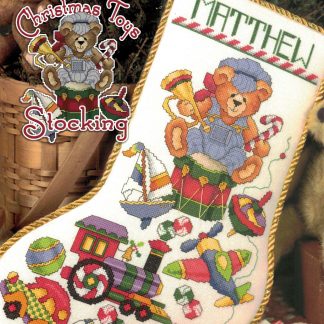 SCL602 Christmas Toys Stocking cross stitch pattern from Stoney Creek