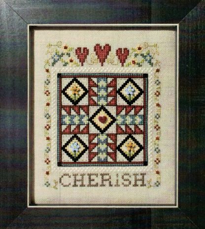 SCQLS004 Cherish cross stitch pattern from Stoney Creek