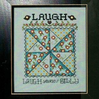 SCQLS010 Laugh cross stitch pattern from Stoney Creek